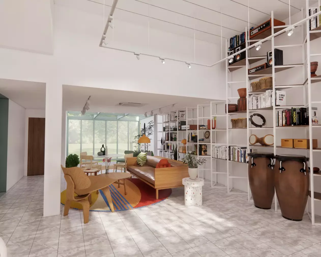 Nidniece Rendered Office