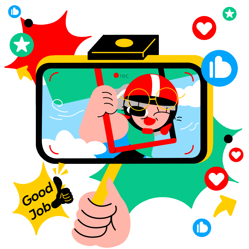 Social media content production